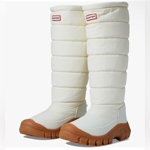 SOLD ~HUNTER Intrepid Tall Boot -white
